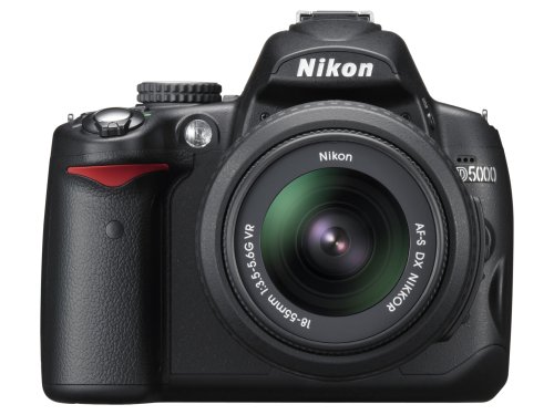 Nikon D5000 12.3 MP DX Digital SLR Camera  18-55mm 