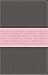The One Year Bible NLT, Slimline Edition, TuTone (LeatherLike, Heather Gray/Pink)