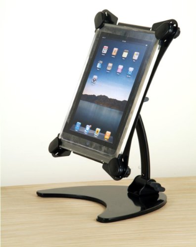 TsirTech® Portable And Foldable Rotating Articulating Metal Desk Stand for Apple iPad 1 & 2