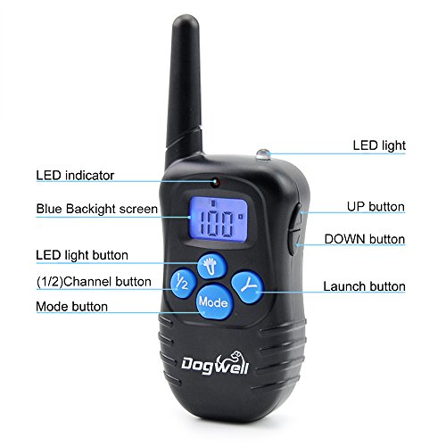Dogwell DWBB1 Remote Dog Training Ecollar Rechargeable and Waterproof
