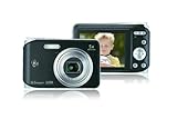 GE General Electric J1250 Digitalkamera (12 Megapixel, 5-fach opt. Zoom, 6,9 cm Display (2,7-Zoll), Auto-Panorama, Bildstabilisator, Li-Ion Akku) schwarz