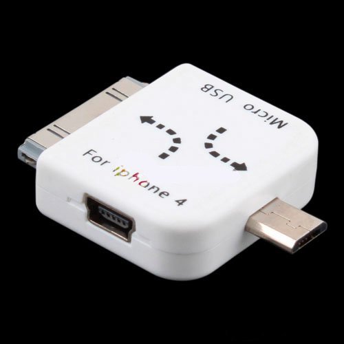 Dual Mini Micro Adapter iPhone