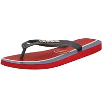 Havaianas Men's Trend  Sandal,Red,39/40 BR