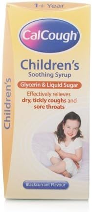 Calcough 125ml 1+ Years Children's Soothing Syrup Blackcurrant Flavour by Calcough