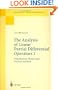 The Analysis of Linear Partial Differential Operators I: Distribution Theory and Fourier Analysis (Classics in Mathematics)