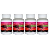 African Mango Burn (4 Bottles) - The Ultimate African Mango Fat Burning Supplement. Pure Irvingia Gabonensis Weight Loss, Appetite Suppressing Diet Pill ~ African Mango Burn
