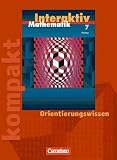 Produkt-Bild: Mathematik interaktiv - Hessen: 7. Schuljahr - Interaktiv kompakt - Orientierungswissen: Sch&uuml;lermaterial mit L&ouml;sungen