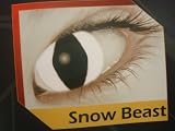 XtremeEyez 3 Months Wear Contact Lenses With Free 60ml Solution & Free Lense Case - Snow Beast