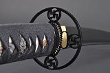 Fully Hand Forged Full Tang Black Japanese Katana Sword #157