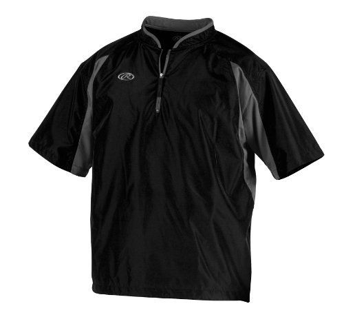 Rawlings Men's Cage Jacket (Black, Medium)