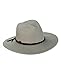 NYFASHION101 Teardrop Dent Braided Trim Casual Panama Fedora Sun Hat