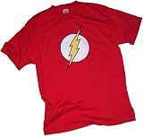 The Flash Distressed Logo Adult T-Shirt