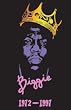 Biggie Smalls (Notorious B.I.G. RIP) Music Blacklight Poster Print - 24" X 36"