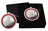 Boston Bruins 2011 Stanley Cup Champions Silver Coin Ornament