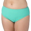 Women's Plus Size Merona® Swim Briefs - Green Print