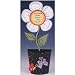 Metal Flower in Pot Frame