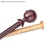 Ball Finial Set for Adjustable Curtain Rod