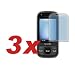 3 Pack Samsung Exclaim M550 Combo LCD Screen Protector for Samsung Exclaim M550