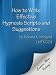 How to Write Effective Hypnosis Scripts and Suggestions
