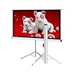 Elite Screens 119" Tripod Portable Screen - White (T119NWS)