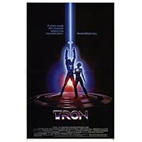 Tron Poster Movie B 27x40 Jeff Bridges Bruce Boxleitner David Warner