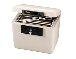 SentrySafe 1170 1/2 Hour Fireproof Security File, .61 Cubic Feet, Dove Gray