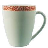 Gmundner Keramik 0212TAFR09 Fr&uuml;hst&uuml;cksbecher Gmundner Ma x, 0,3 Liter, Selektion orange