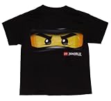 Lego Ninjago Cole the Black Ninja Glow in the Dark Boys T-shirt