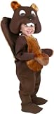Children's Beaver Costume (Size:Small 4-6)