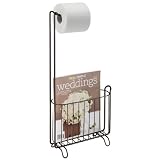 InterDesign Classico Magazine and Tissue Stand, Bronze