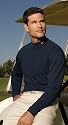 NIKE GOLF - Dri-FIT Interlock Long Sleeve Mock SMALL