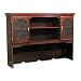 Governors Series Hutch For Kneespace Credenza, 60w x 13d x 46h, Mahogany