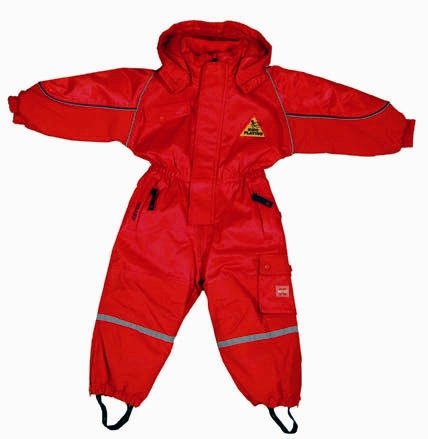 Skioverall rot Gr.134-wasserfest -atmungsaktiv0709B1134