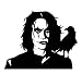 The Crow - Bust Decal Sticker