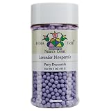 Gourmet Food : Nonpareils - Lavender - Natural Colour
