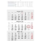 Produkt-Bild: Staples 6740 Dreimonatskalender 2-farbig 29,7x42,7cm 2012