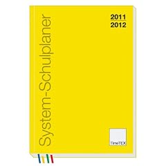 TimeTex System-Schulplaner A5-Plus Gelb - Schuljahr 2011 - 2012 - Lehrerkalender - Terminplaner - Lehrerplaner - Unterrichtsplaner - Schulplaner - Lehrertimer - 10760