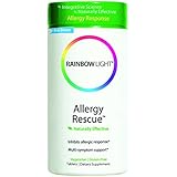 Rainbow Light Allergy Rescue Food-Based Dietary Supplement Tablets, 60 Count Bottle