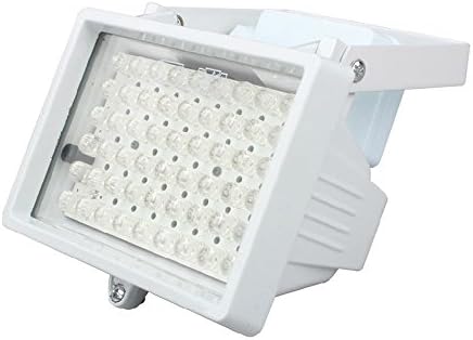 Woshida Surveillance Fill light DC 12V 54 LEDs Night Vision IR Illuminator Light for CCTV Camera Irradiation Distance 100m