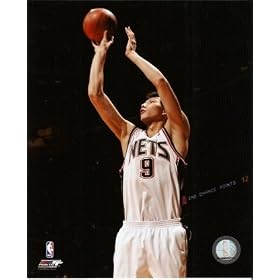 Yi Jianlian Nets Shooting 8x10 Photo