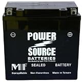 1978-2000 Yamaha SR400 Motorcycle High Performance Sealed Battery by Power Source