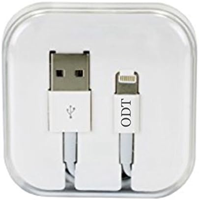 3 X 8 Pin USB Sync Cable Charger Cord for Apple Iphone 5 / 5s / 5c / 6 / 6 Plus, Ipod 7, Ipad Mini / Mini 2/ Mini 3, Ipad 4 / Ipad Air / Ipad Air 2(compatible with Ios 8, 9) White, 3 Feet (WHITE)