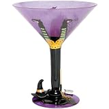 Lolita Holiday Glassware Martini - Giant Wicked Witch