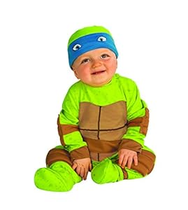 Rubie's Costume Baby's Teenage Mutant Ninja Turtles Animated Series Baby Costume, Multi, 6-12 Months