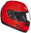 Vega Red Altura Full Face Helmet DOT Approved