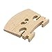 Andoer 5pcs * 3/4 Violin Bridge Maple 36mm in Height 3mm in Thickness Exquisite Workmanship