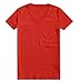 NAUTICA Women's Solid Short Sleeve V-Neck T-Shirt