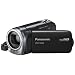 Panasonic SD40 Full HD Camcorder - Black (SD Card Recording, x16.8 Optical Zoom, Wide Angle Lens, iA + AF Tracking)