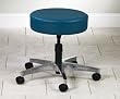 CLINTON MID-SERIES STOOLS-ALUMINUM BASE 2150 w/backrest Item# 2150-21