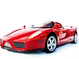 激渋【エンツォフェラーリタイプ】ラジコン赤●おもちゃ玩具 自動ドア